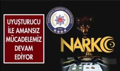 Karabük'te Uyuşturucuyla Mücadele Devam Ediyor