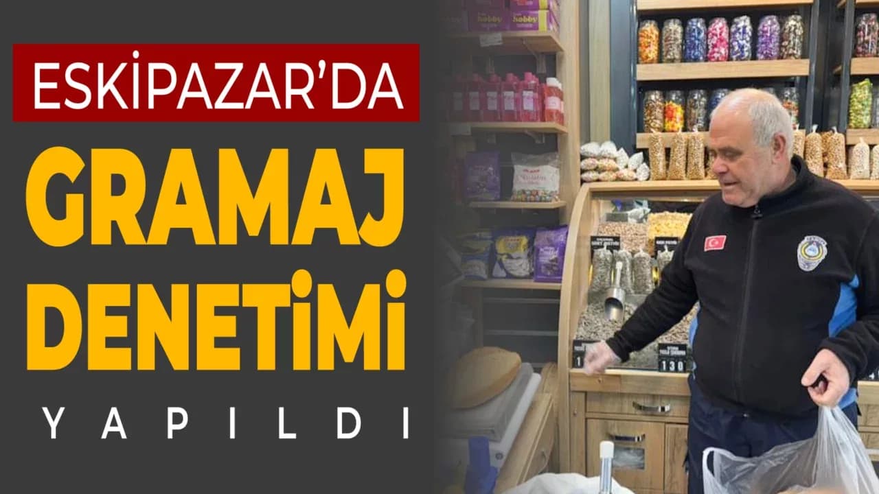Eskipazar Zabıta Ekipleri’nden Ekmek Gramaj Denetimi