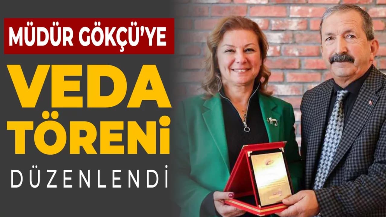 Safranbolu Belediyesi'nden İtfaiye Müdürü Mehmet Gökçü'ye Veda