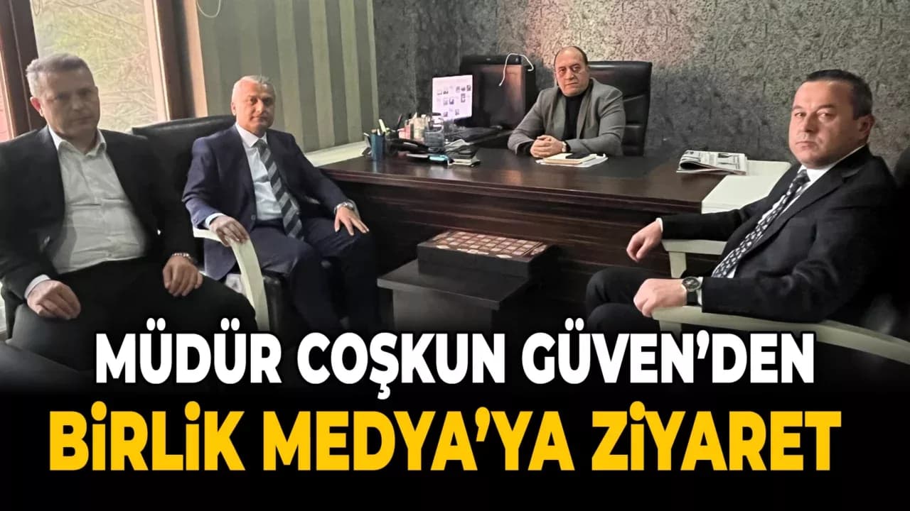 Güven ve Ekibi'nden Birlik Medya'ya Ziyaret