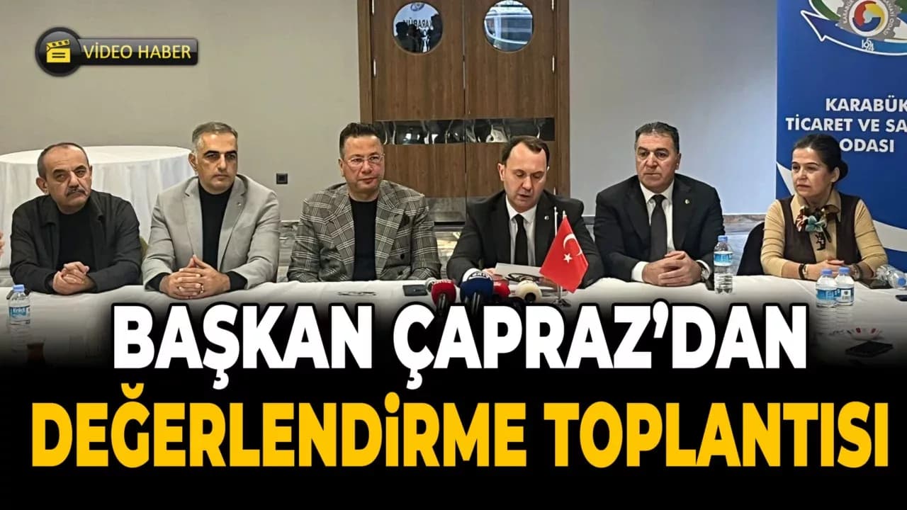 Karabük TSO Başkanı Çapraz Son Bir Yılını Değerlendirdi