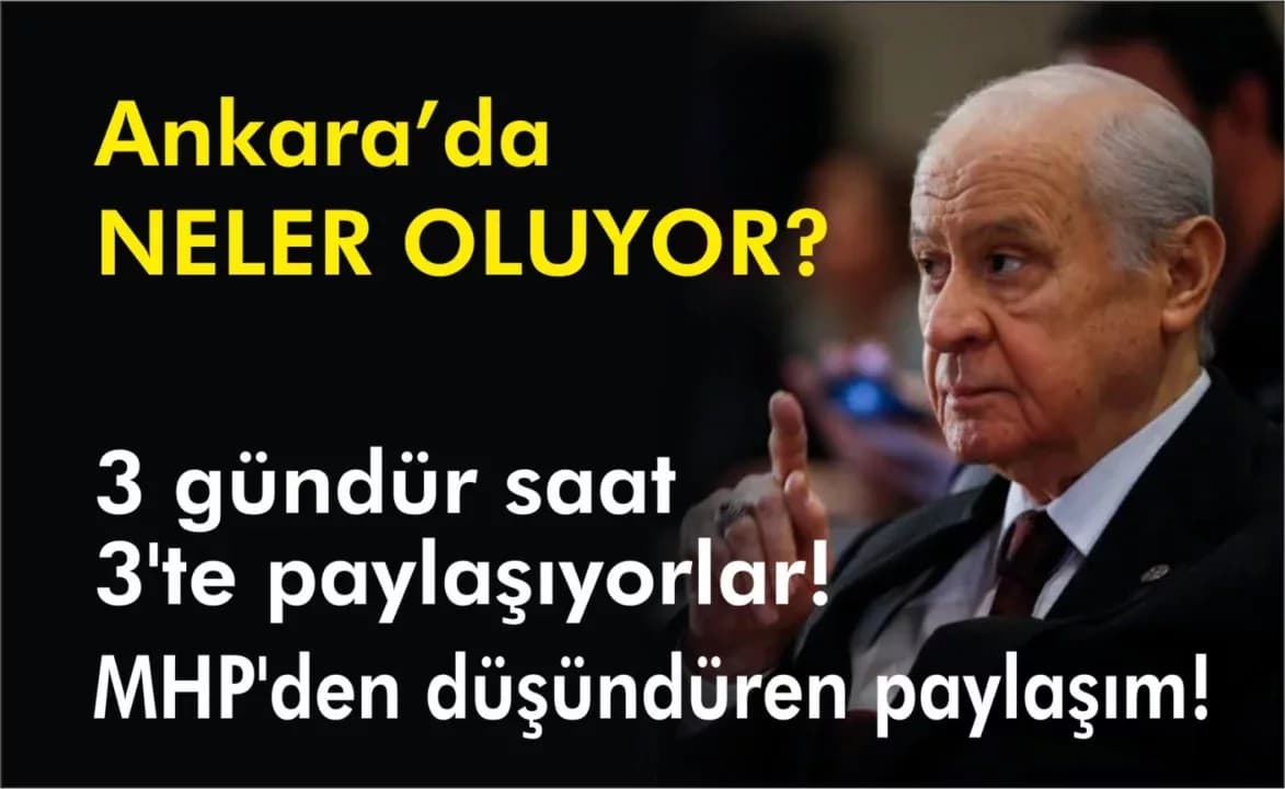 Ankara’da Neler Oluyor?