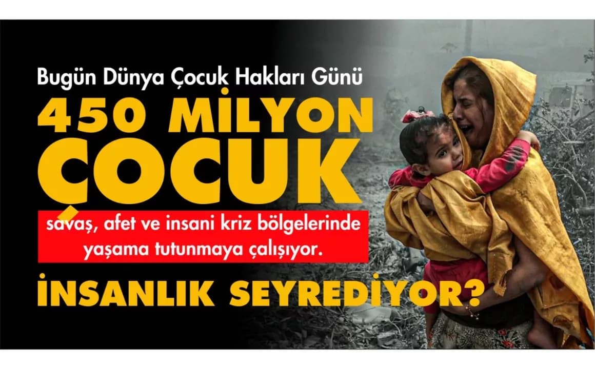 Bugün Dünya Çocuk Hakları Günü!
