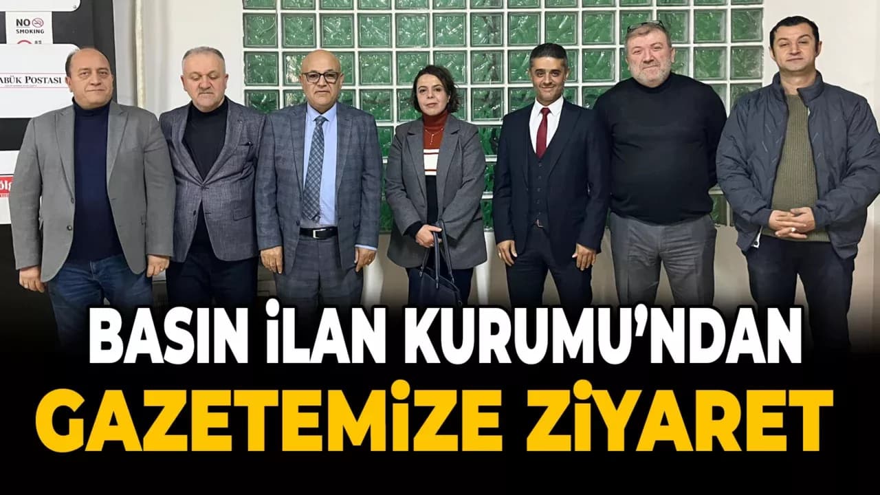 Basın İlan Kurumu'ndan Gazetemize Ziyaret