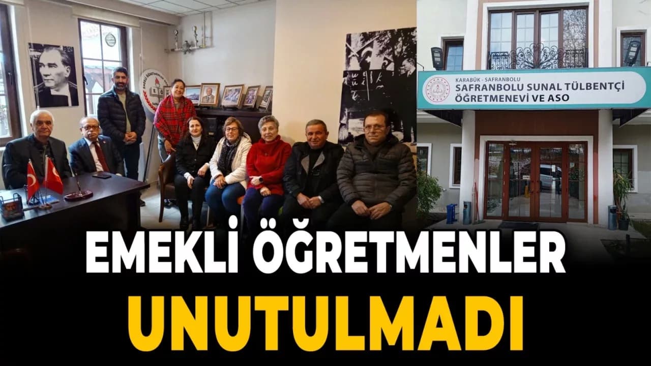 CHP Safranbolu İlçe Başkanlığı'ndan Emekli Öğretmenlere Anlamlı Ziyaret