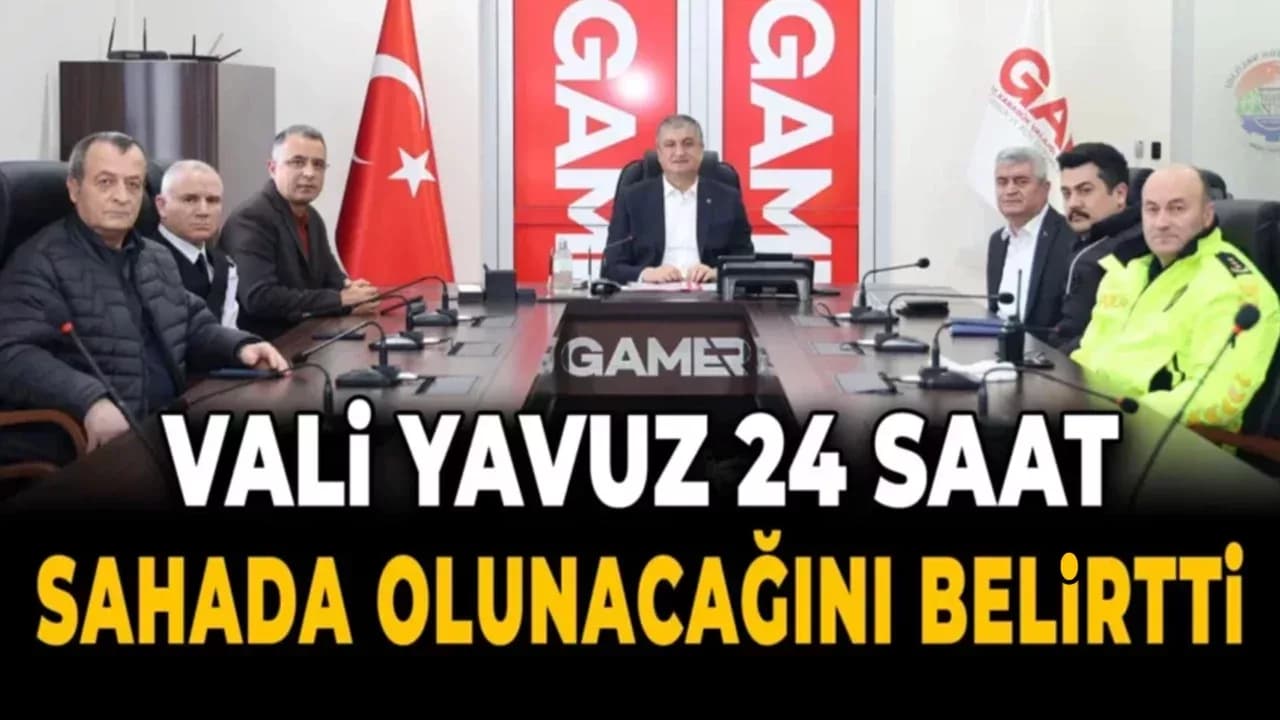 Karabük’te Yoğun Kar Yağışı Nedeniyle Tedbirler Gözden Geçirildi
