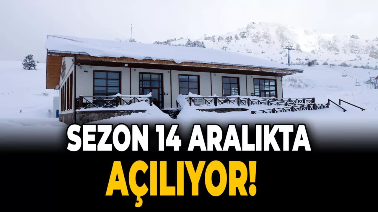 Karabük'teki Keltepe Kayak Merkezi'nde Sezonun 14 Aralık'ta Açılması Planlanıyor