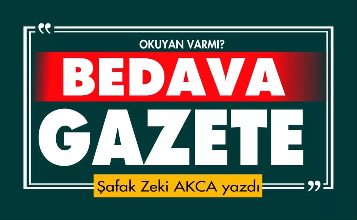 Bedava Gazete!