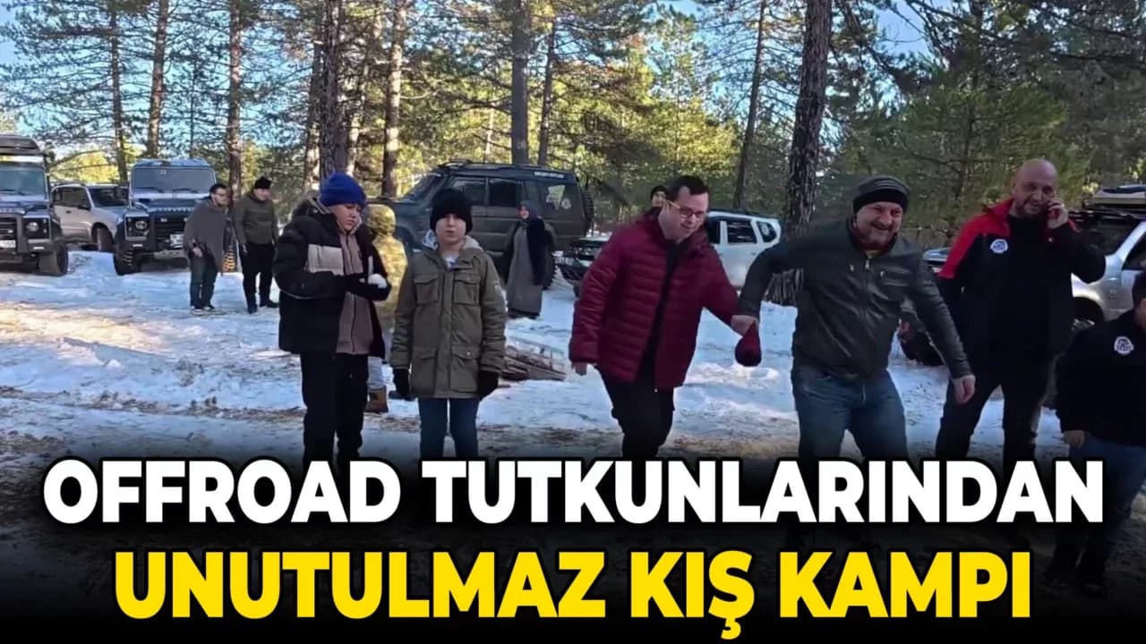 Offroad Tutkunlarından Özel Çocuklar İçin Unutulmaz Kış Kampı