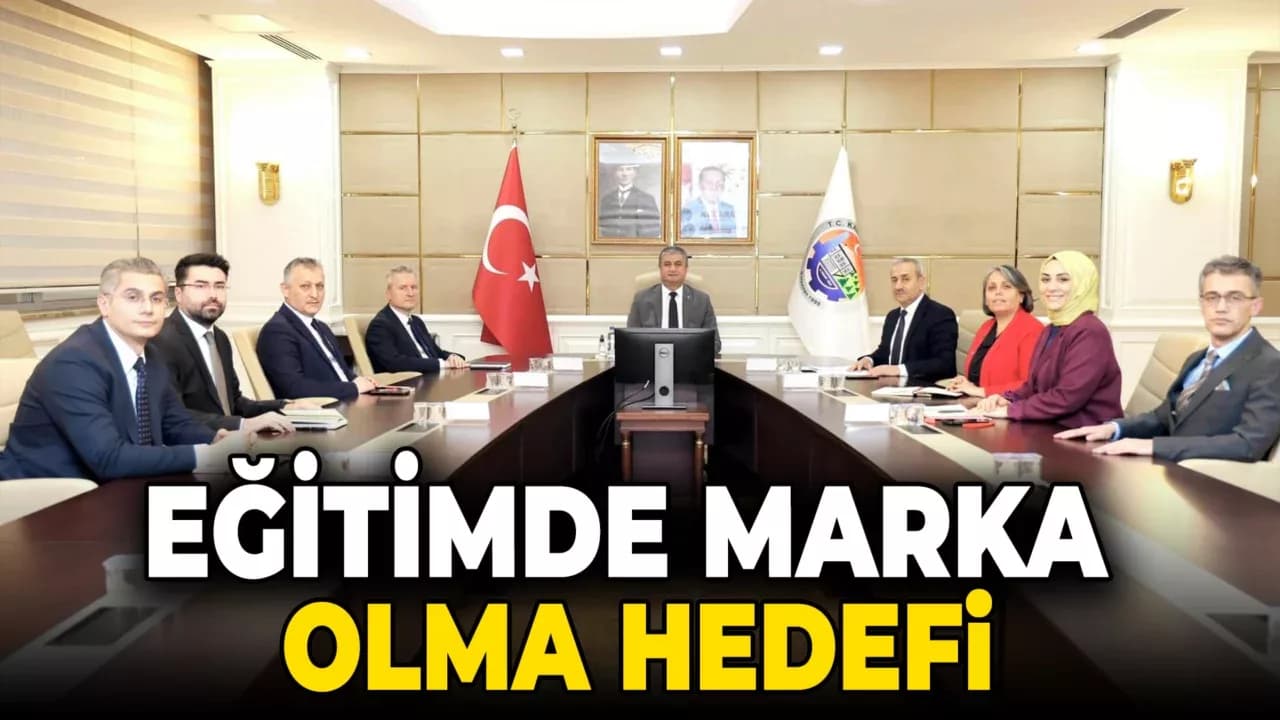 Eğitim Kenti Karabük Projesi Değerlendirme Toplantısı Yapıldı