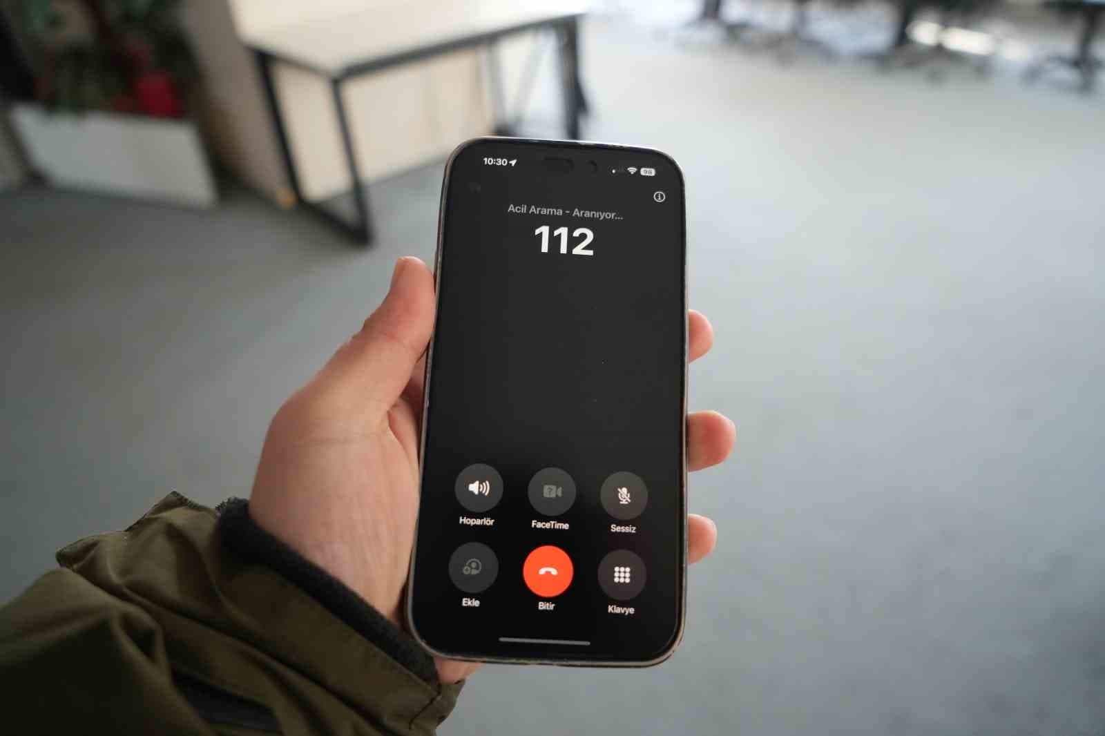 674 defa 112’yi arayarak meşgul etti