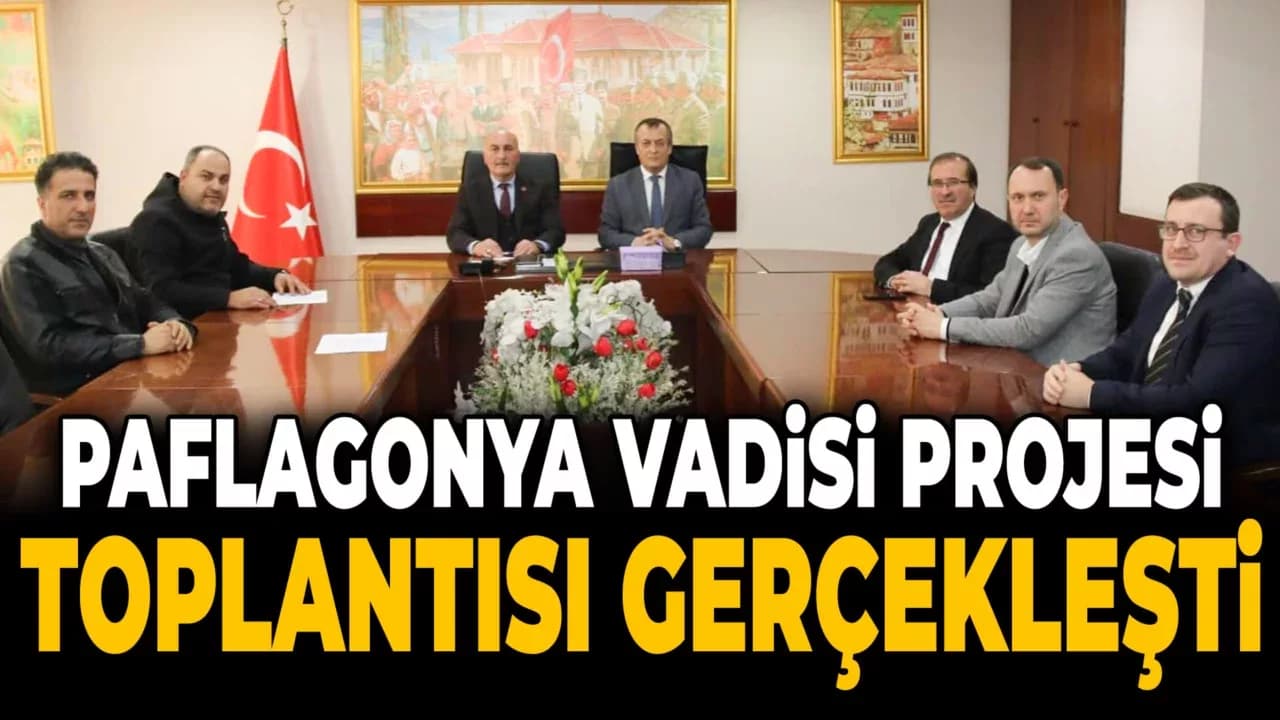 Paflagonya Vadisi Projesi İçin Dördüncü Toplantı Gerçekleştirildi