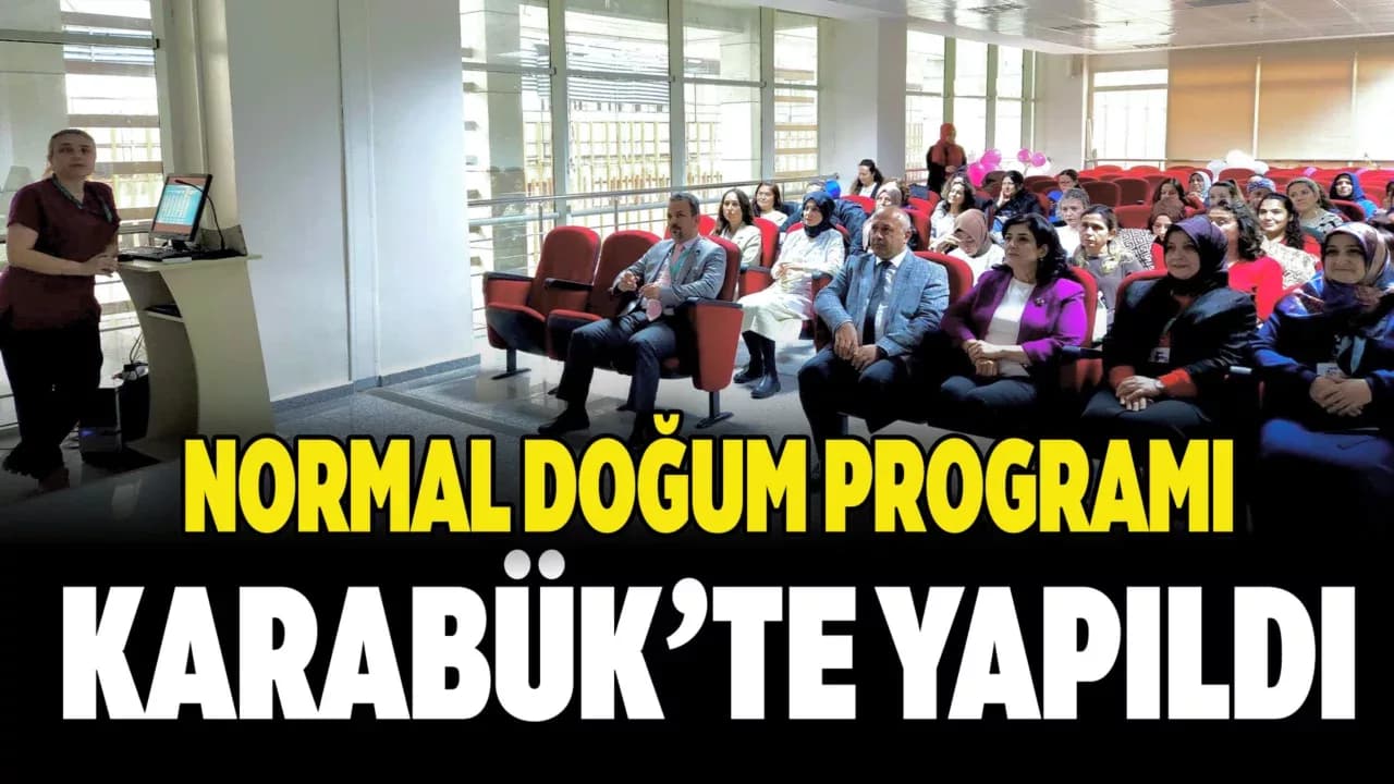 Normal Doğum Programına Süreyya Yavuz Katıldı