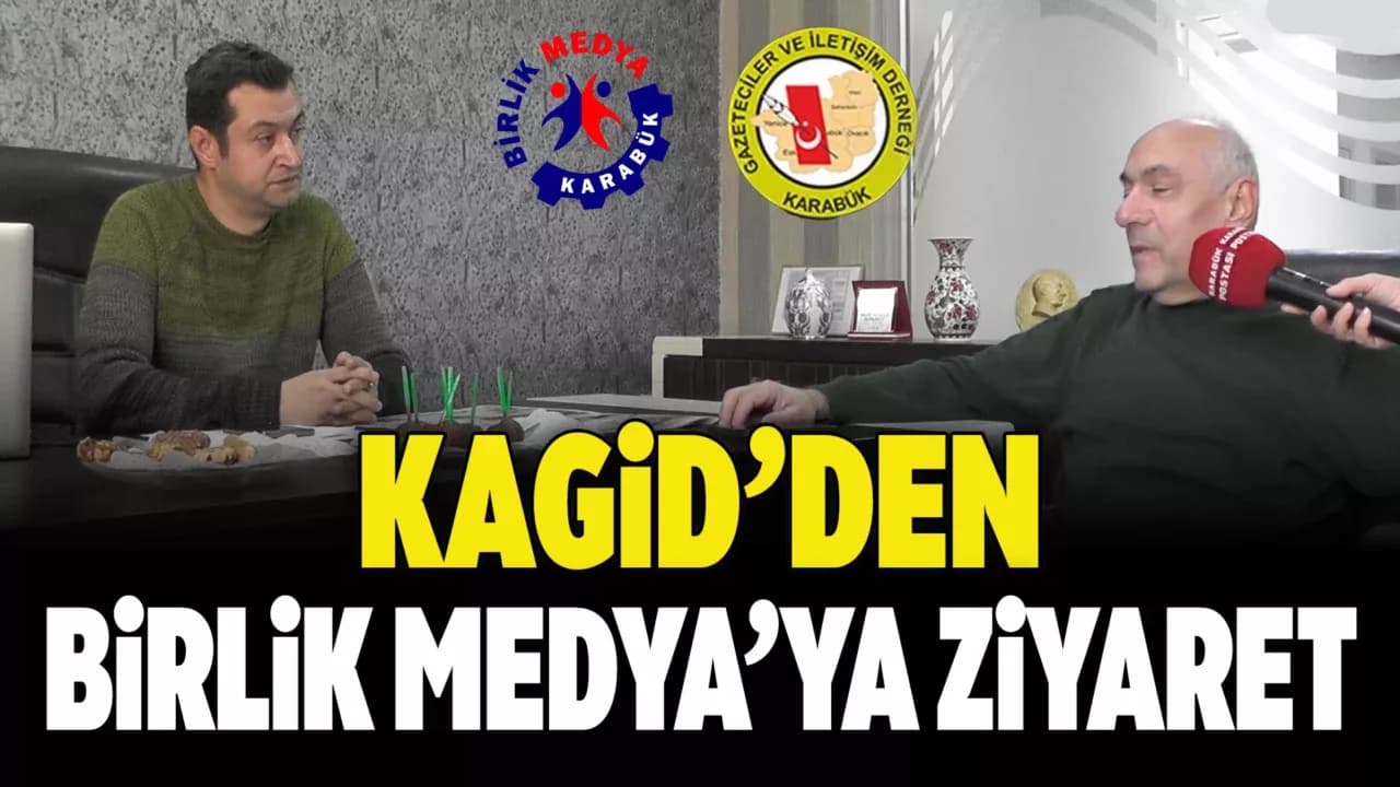 KAGİD’den Karabük Birlik Medya’ya Ziyaret