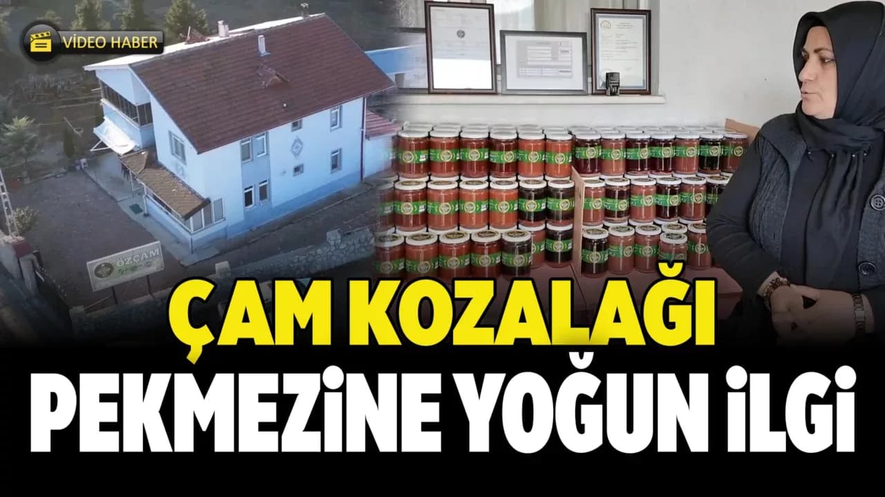 Karabük'te Üretilen Çam Kozalağı Pekmezi İlgi Görüyor