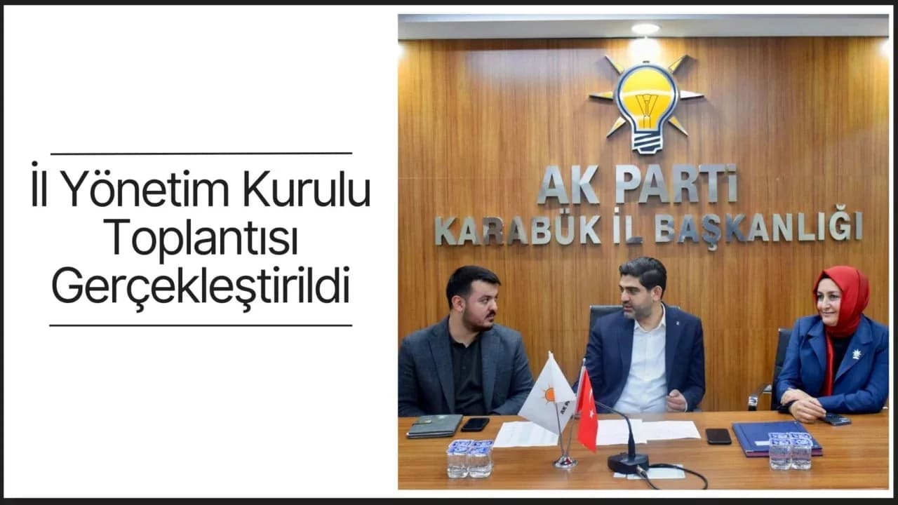 Ferhat Salt Başkanlığında Toplantı Gerçekleştirildi