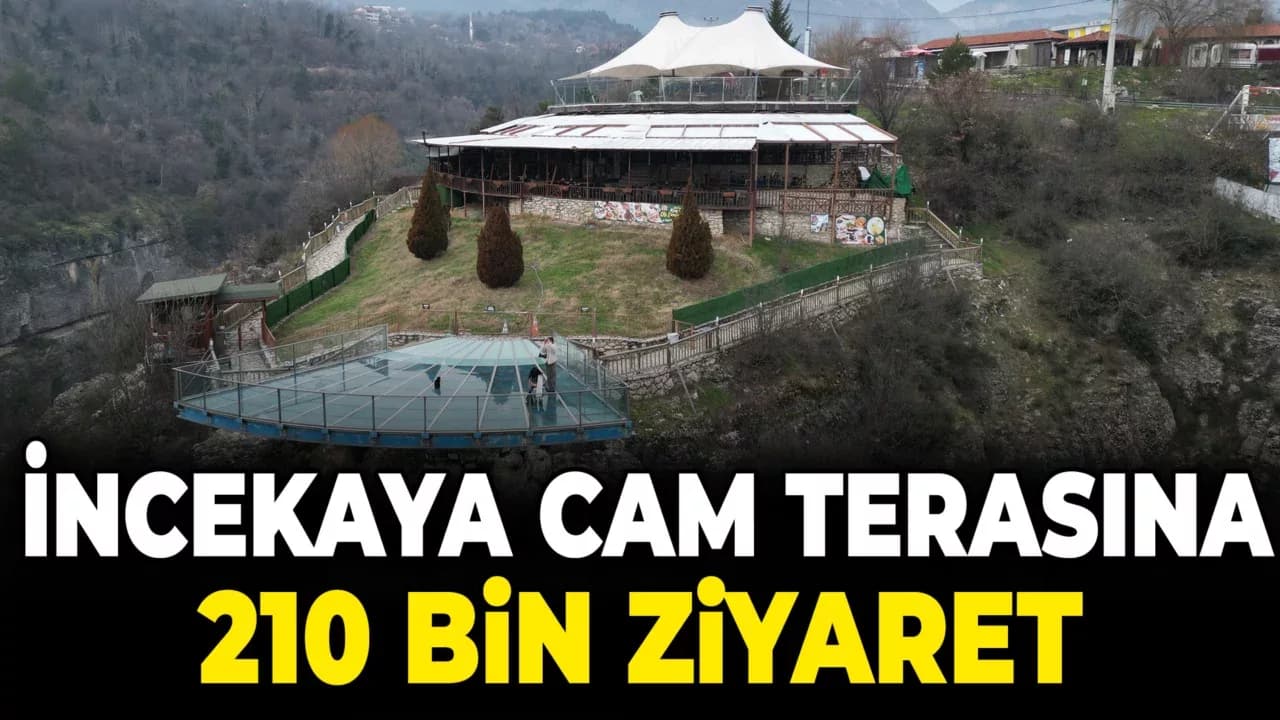 Türkiye'nin ilk cam seyir terası geçen yıl 210 bin 562 kişiyi ağırladı