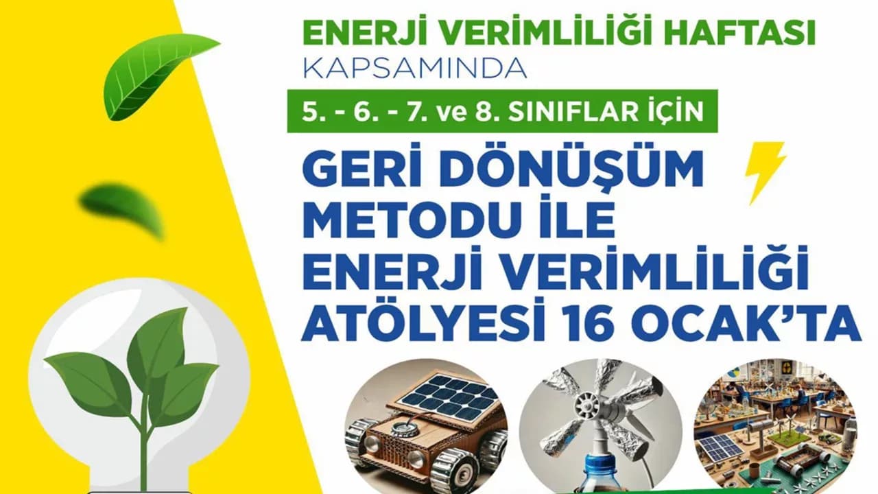 Karabük Belediyesi’nden Öğrencilere Enerji Verimliliği Atölyesi