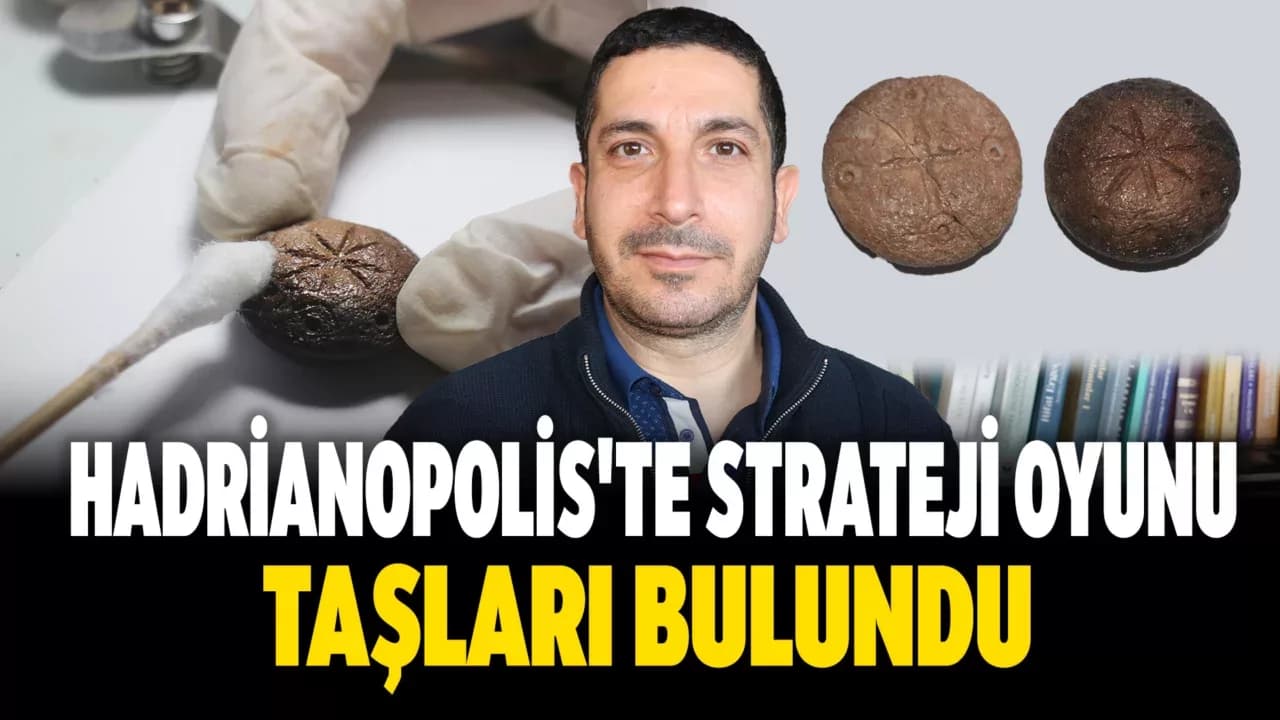 Hadrianopolis Antik Kenti'nde Askeri Strateji Oyununa Ait Taşlar Bulundu