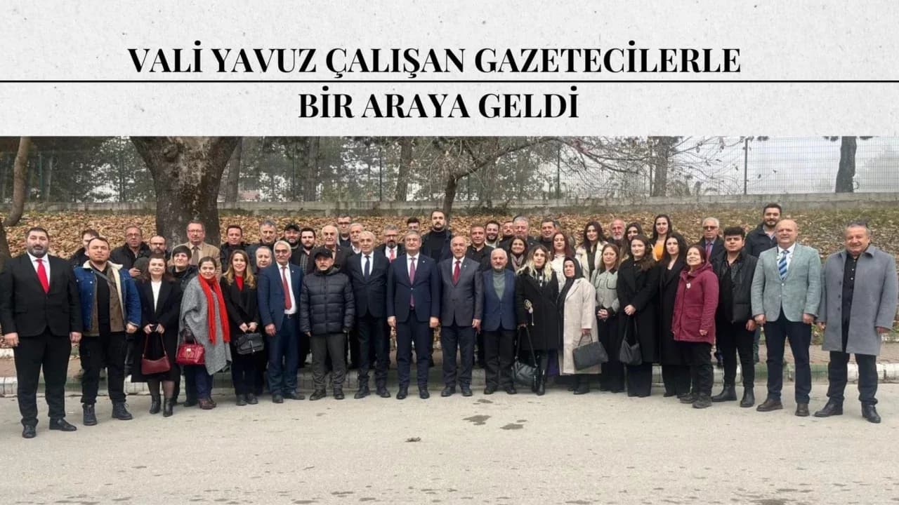 Karabük’te 10 Ocak Çalışan Gazeteciler Günü Buluşması