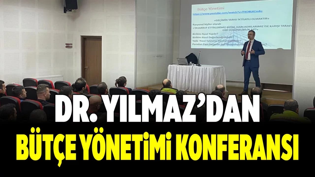 Karabük İl Emniyet Müdürlüğünde “Bütçe Yönetimi” Konferansı Düzenlendi
