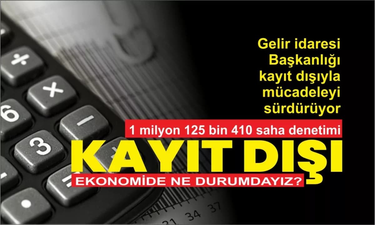 Kayıt Dışı Ekonomide Ne Durumdayız?