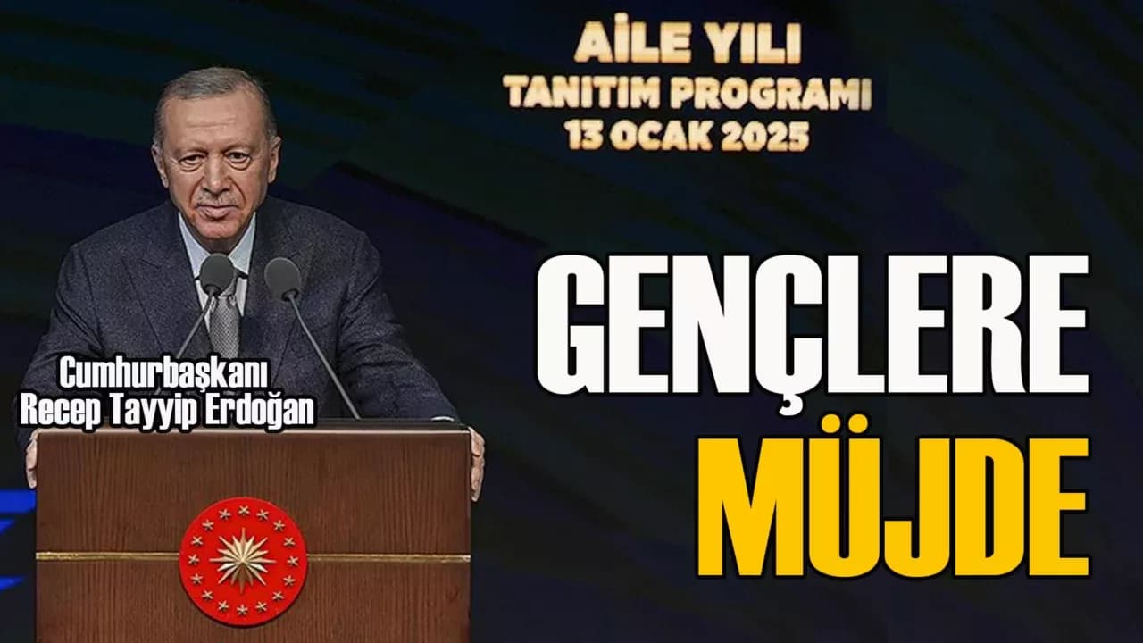 Cumhurbaşkanı Erdoğan: Yeni evlenecek gençlerimize faizsiz kredi desteğini 81 ilimizin tamamında uygulamaya alıyoruz