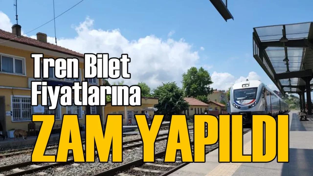 Karabük-Zonguldak Arası Tren Bilet Fiyatlarına Zam Yapıldı