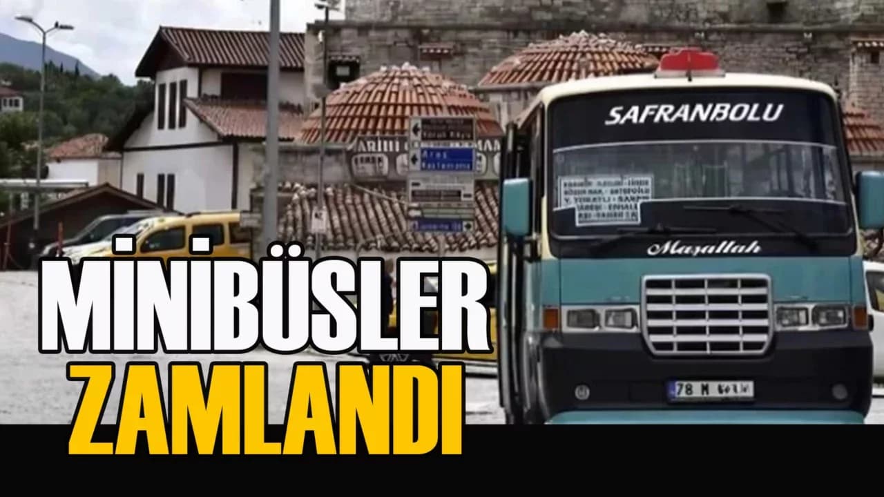 Minibüs Fiyatlarına Zam Geldi