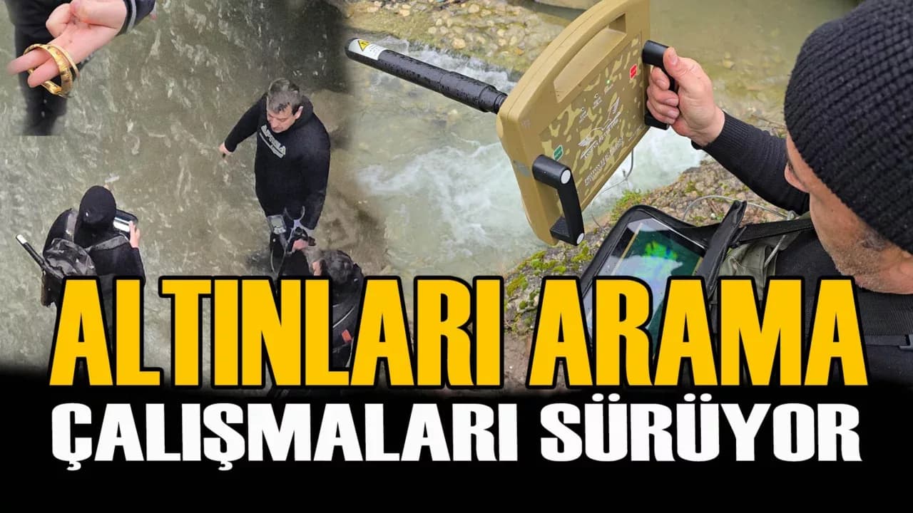 Safranbolu'daki kuyumcu soygununda kayıp altınları arama çalışmaları sürüyor