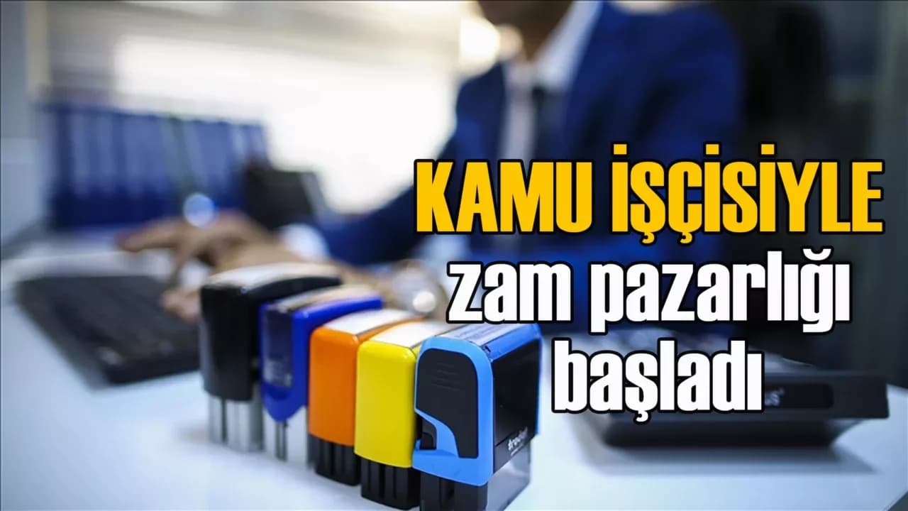 600 bin kamu işçisinin zam pazarlığı için hazırlıklar başladı