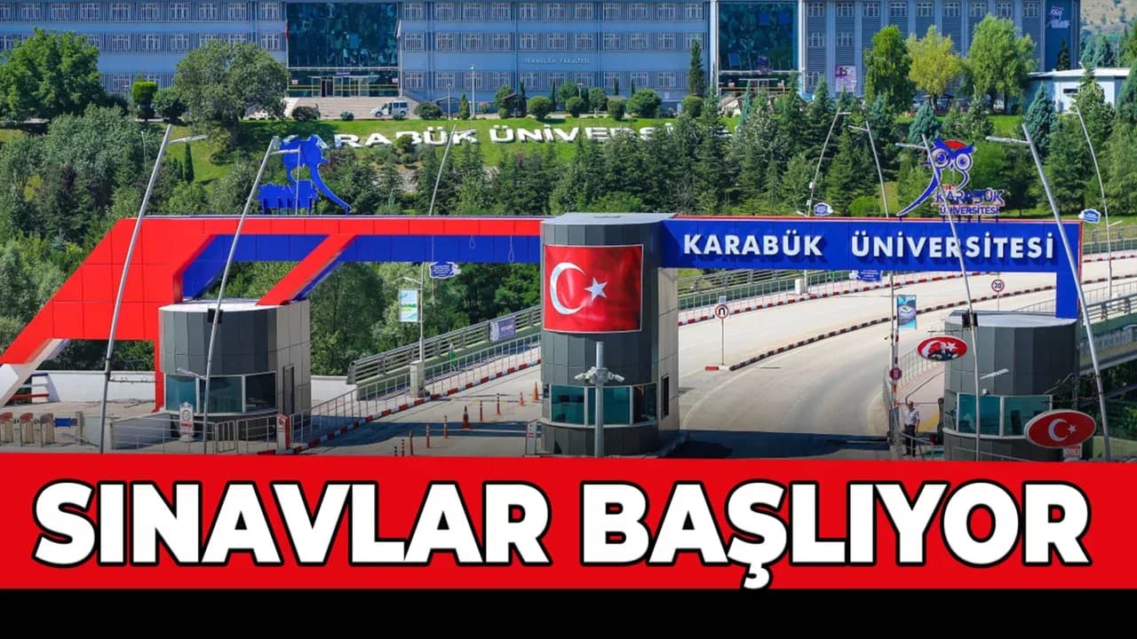 Karabük'te Açıköğretim Sınavları Başlıyor