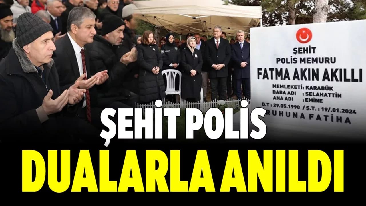 Vali Yavuz Şehit Polis Fatma Akın Akıllı'nın Mevlid Programına Katıldı
