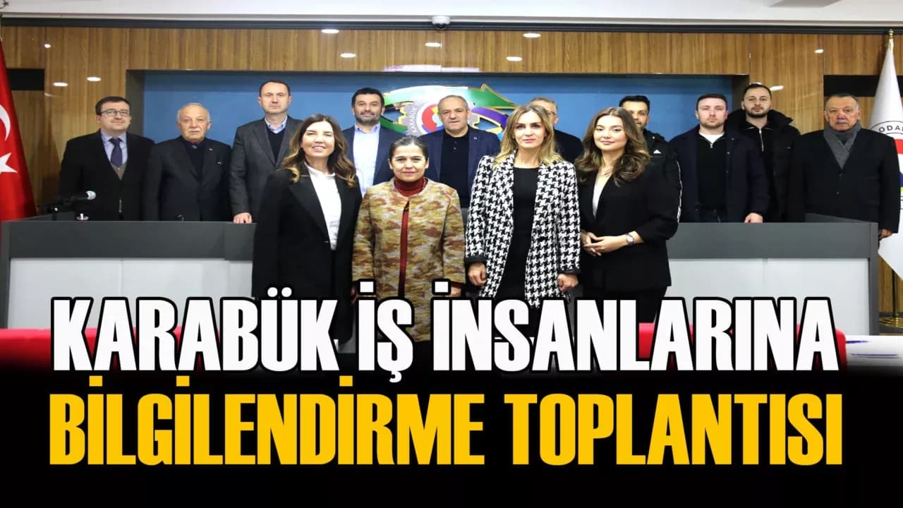 Karabük TSO, Alacak Sigortası Bilgilendirme Toplantısı Düzenledi