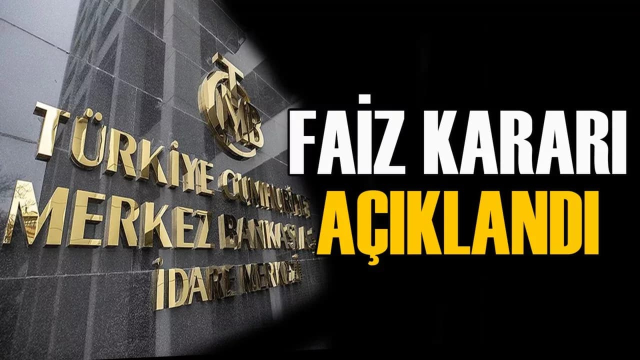 Merkez Bankası politika faizini 250 baz puan indirerek yüzde 45'e çekti