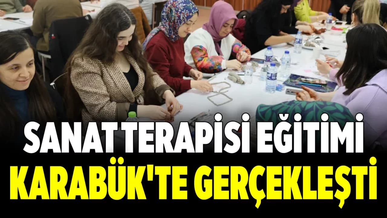 'Sanat Terapisi Eğitimi' ile Eğitimciler Sanatın İyileştirici Gücünü Keşfetti