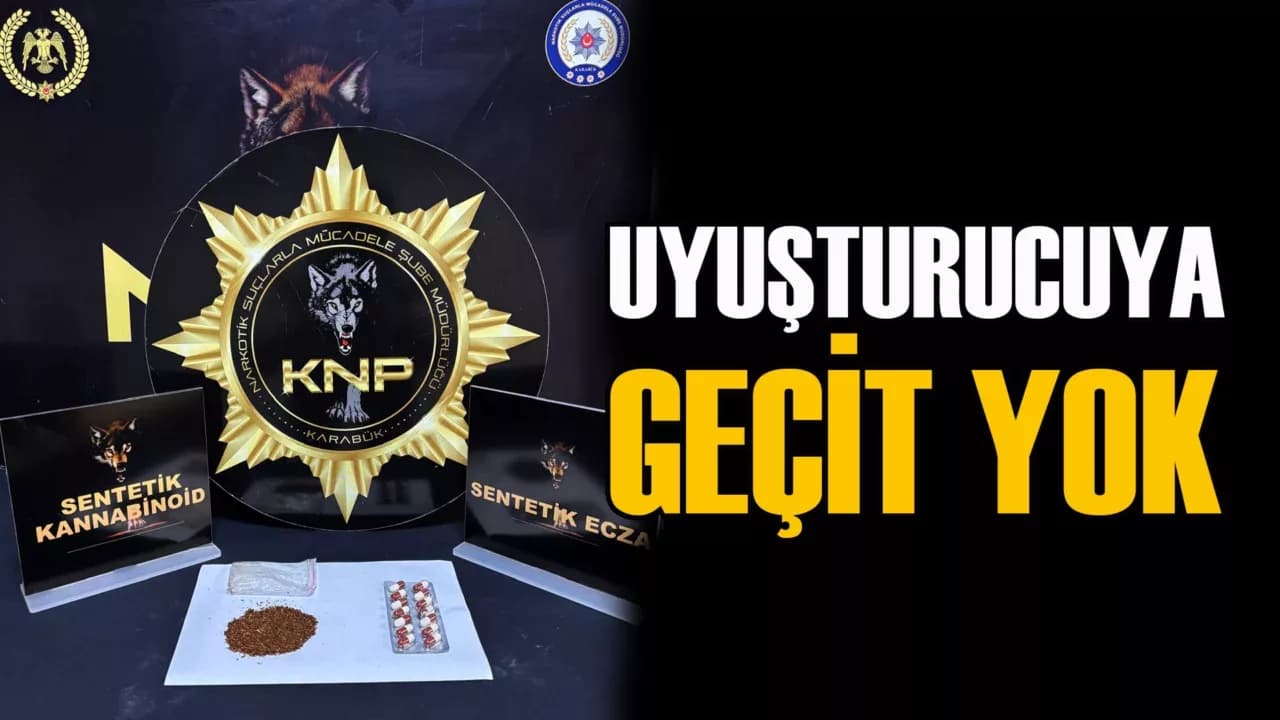 Karabük'te Uyuşturucu Operasyonları Hız Kesmeden Devam Ediyor