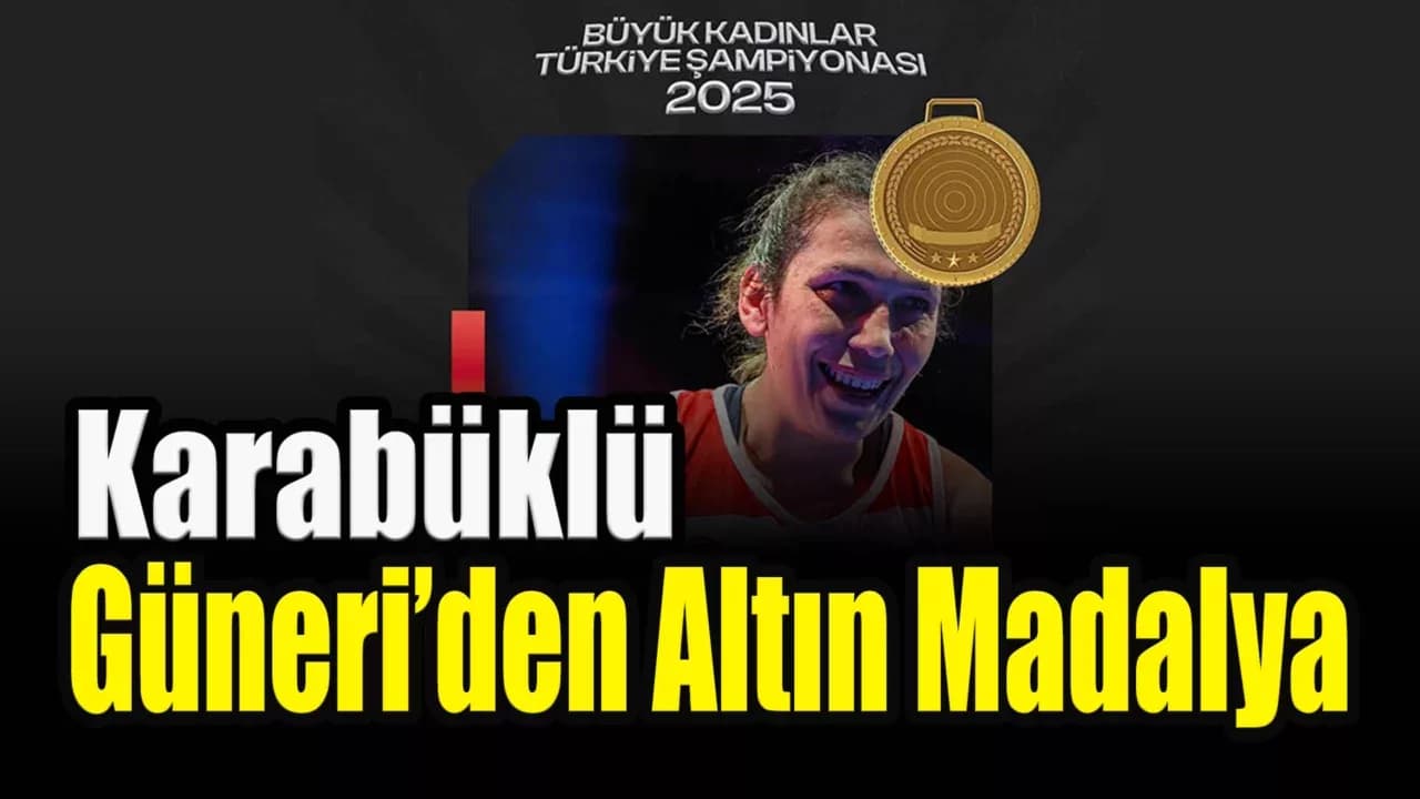 Karabüklü Milli Sporcudan Altın Madalya