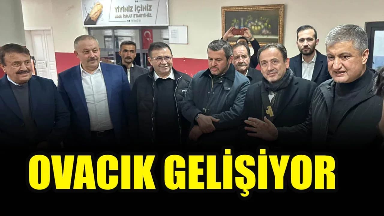 Ovacık İlçesine Yatırım Görüşüldü