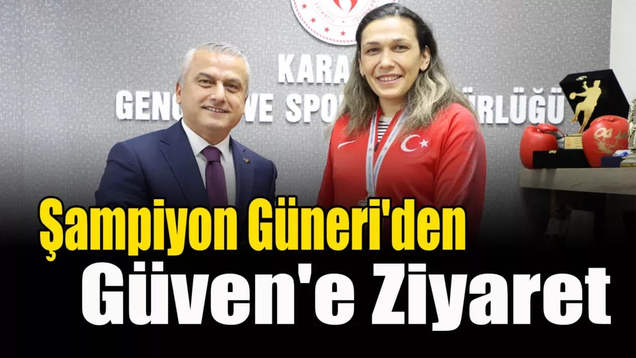 Altın Madalya Kazanan Boksörden Ziyaret