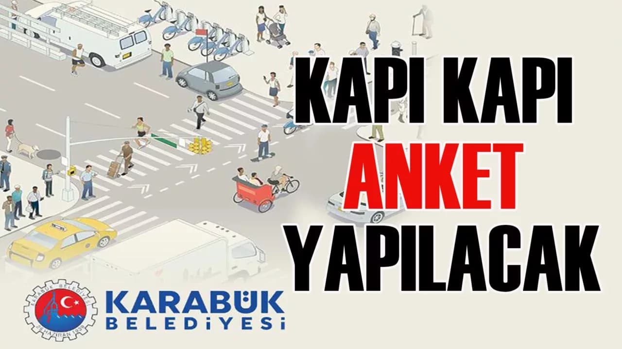 Karabük’te Ulaşımın Geleceği İçin Anket Çalışması Başlıyor