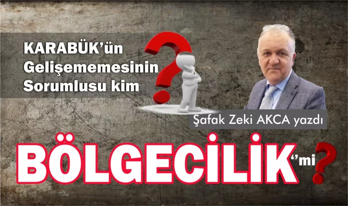 Bölgecilik mi?