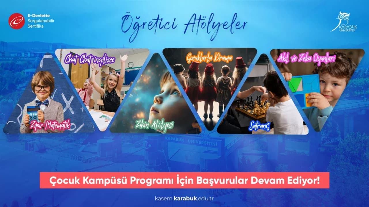 Karabük'te Çocuklara Özel Eğitim Hamlesi