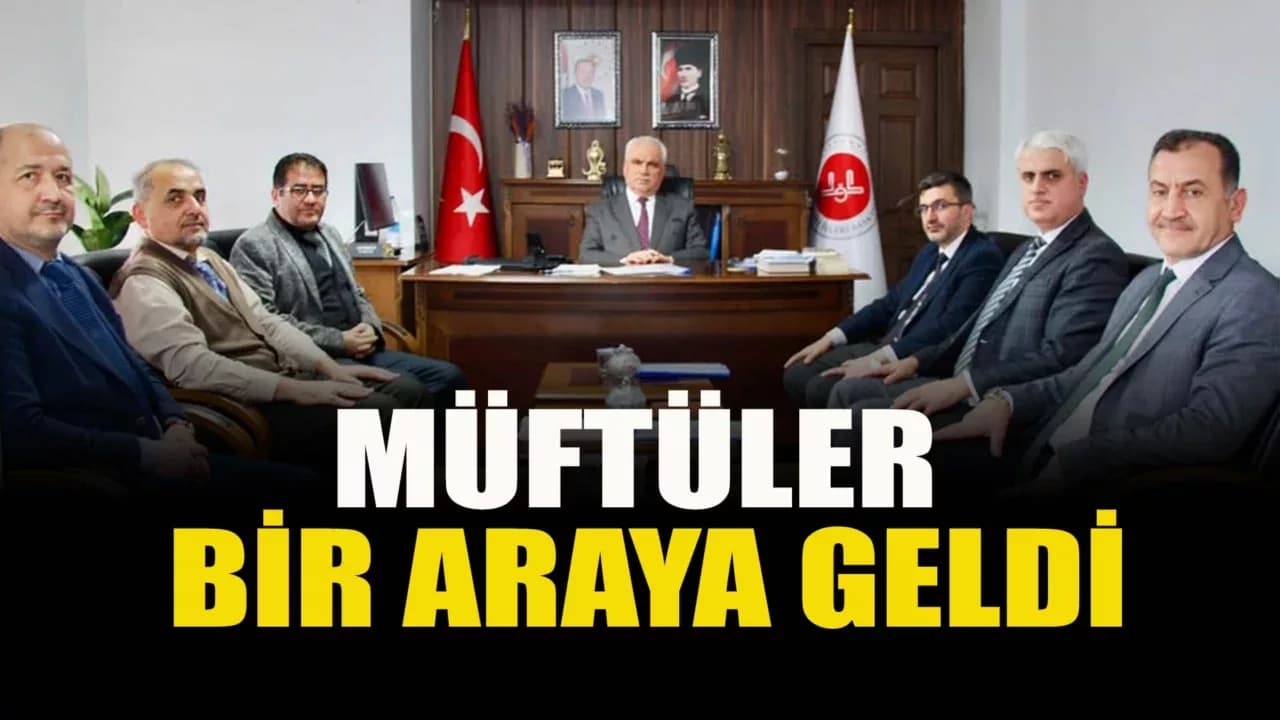 Karabük'te Müftüler Toplantısı Düzenlendi
