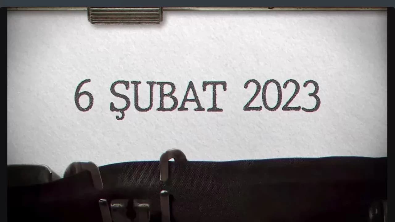 6 Şubat Kahramanmaraş Depremi Belgeseli