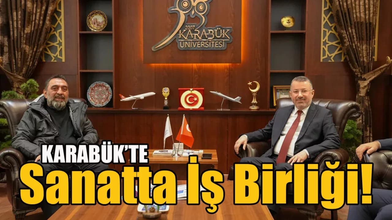 Ünlü Tiyatro ve Sinema Sanatçısı Ahmet Yenilmez Karabük Üniversitesinde