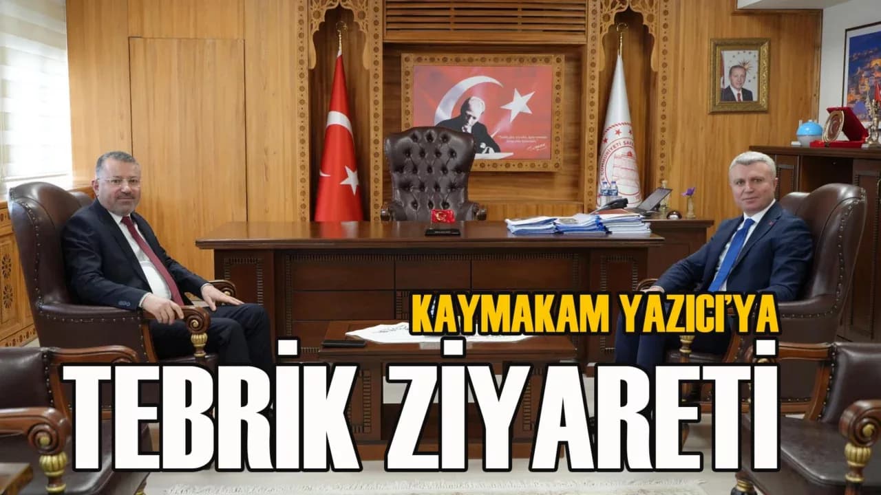 Rektör Prof. Dr. Kırışık'tan Safranbolu Kaymakamı Yazıcı'ya Hayırlı Olsun Ziyareti