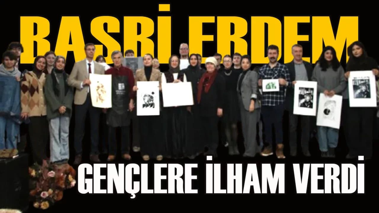 Ressam Prof. Dr. Basri Erdem, Karabük Üniversitesi Öğrencileriyle Deneyimlerini Paylaştı