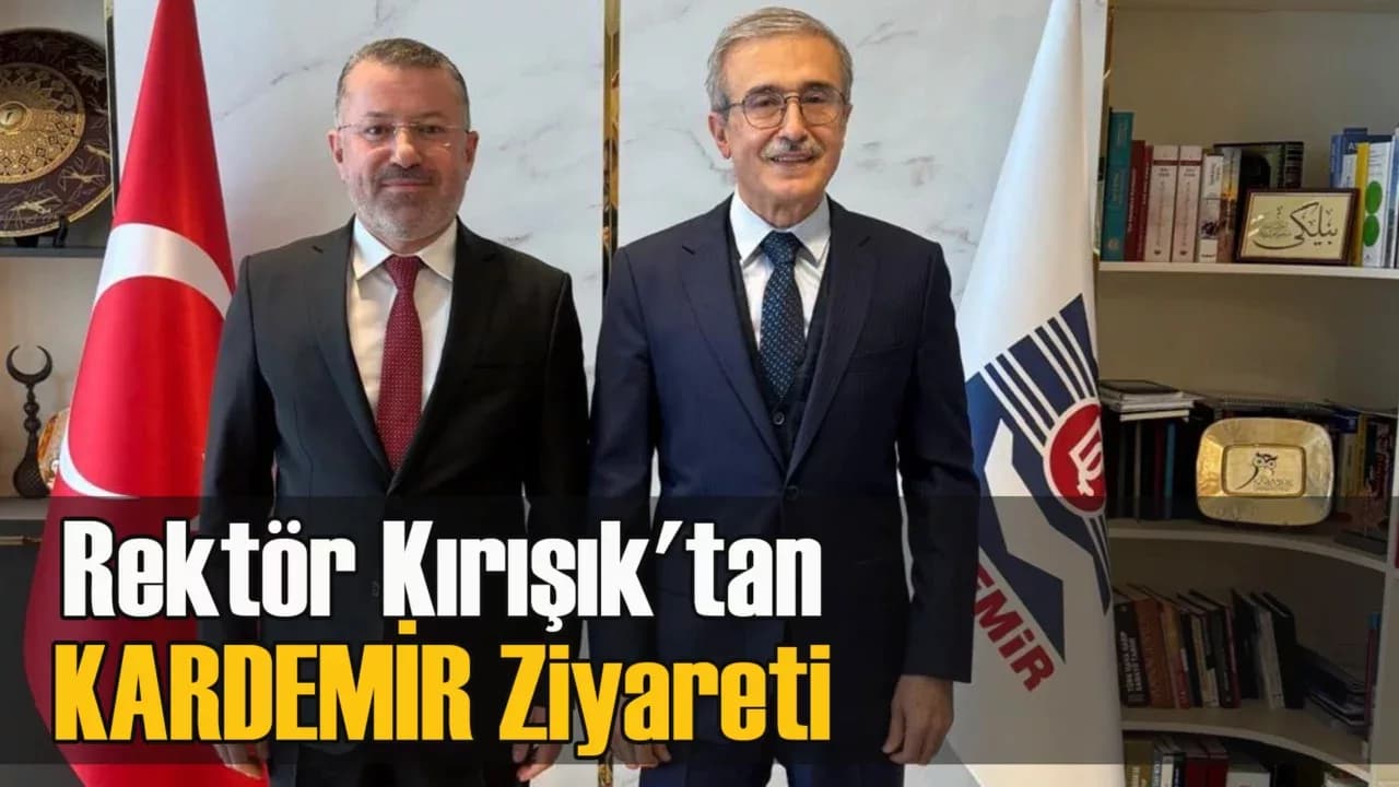 Rektör Kırışık’tan, Prof. Dr. İsmail Demir’e Ziyaret