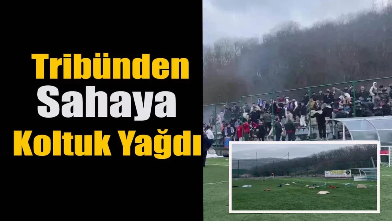 Futbol Heyecanı Yerini Kavga ve Koltuk Fırlatmaya Bıraktı!